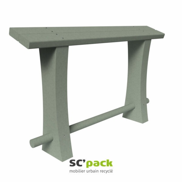 Assis-debout classique SC’PACK 1500 mm en PolyAl recyclé