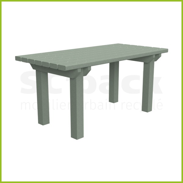 Table pour terrasse Lg: 1800mm