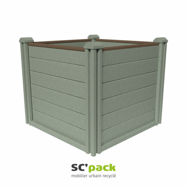 Jardinière haute sans fond