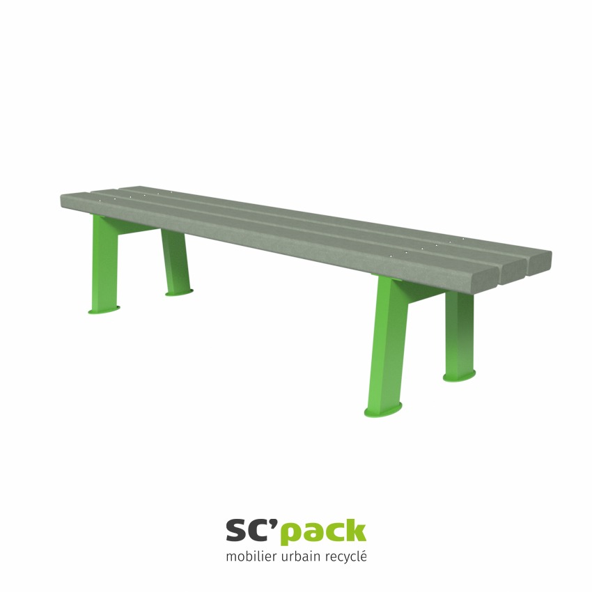 Banquette primaire pieds aluminium