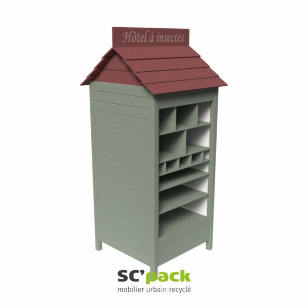 Hôtel à insectes durable