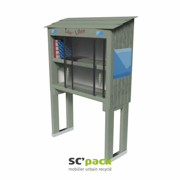 Boîte à livres modèle Campagne