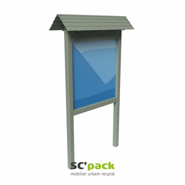 Relais d’information service avec toit