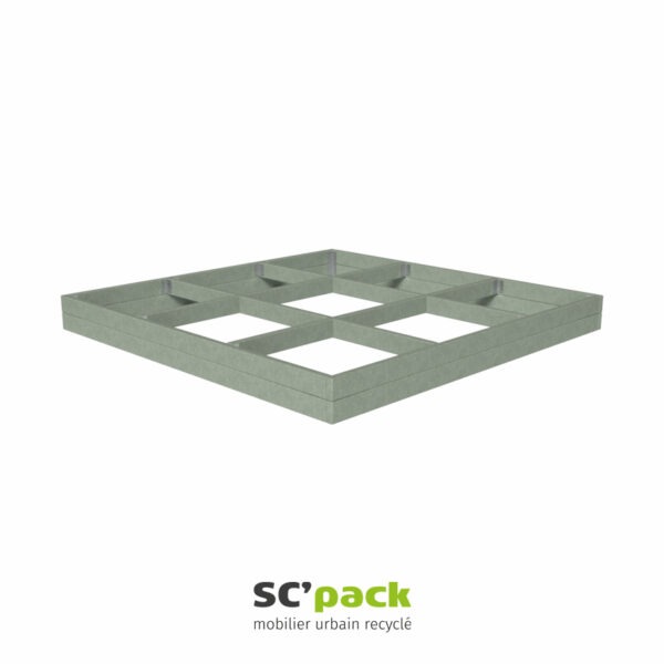 Bac potager collectif