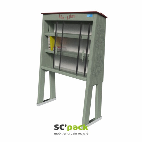 Boîte à livres modèle Urbaine