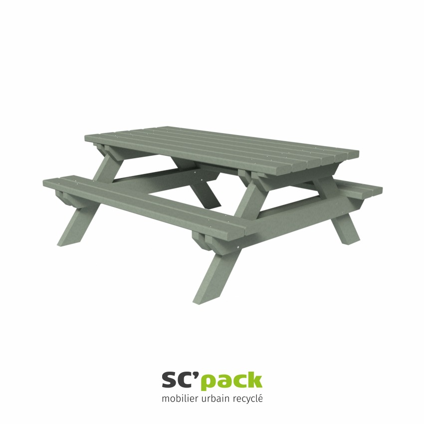 Table de pique‑nique maternelle