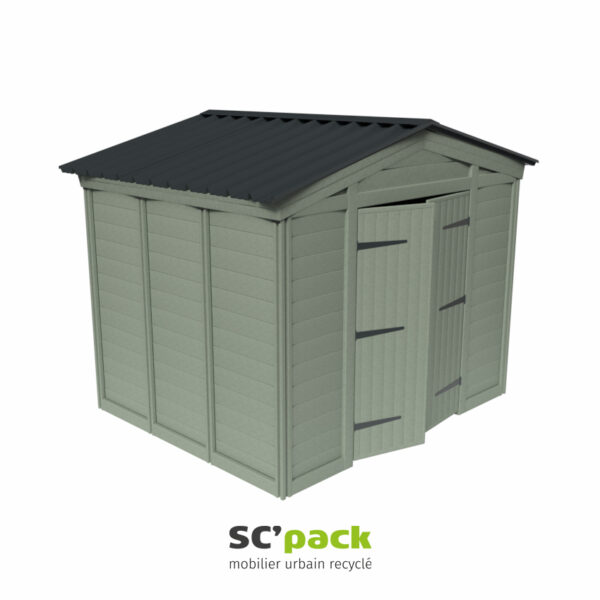 Abri de stockage 3 m