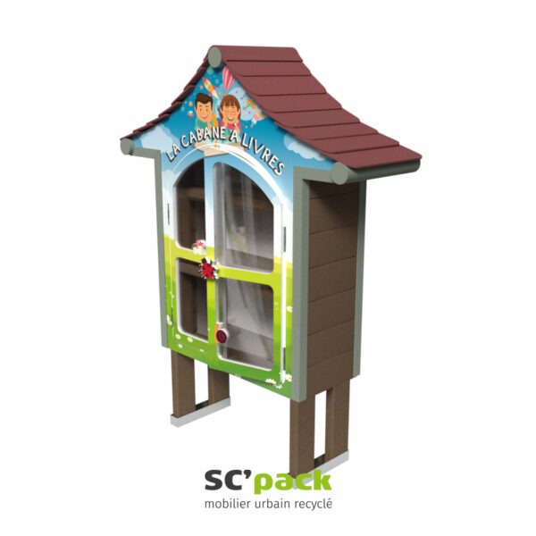 Boîte à livres scolaire