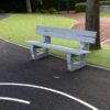 Banc classique Lg: 1800mm avec dossier – Image 2