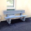 Banc classique Lg: 1800mm avec dossier – Image 3
