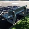 Banc classique Lg: 1800mm avec dossier – Image 4