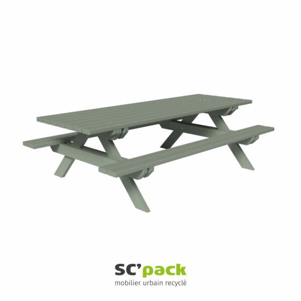 table de pique‑nique accessible PMR