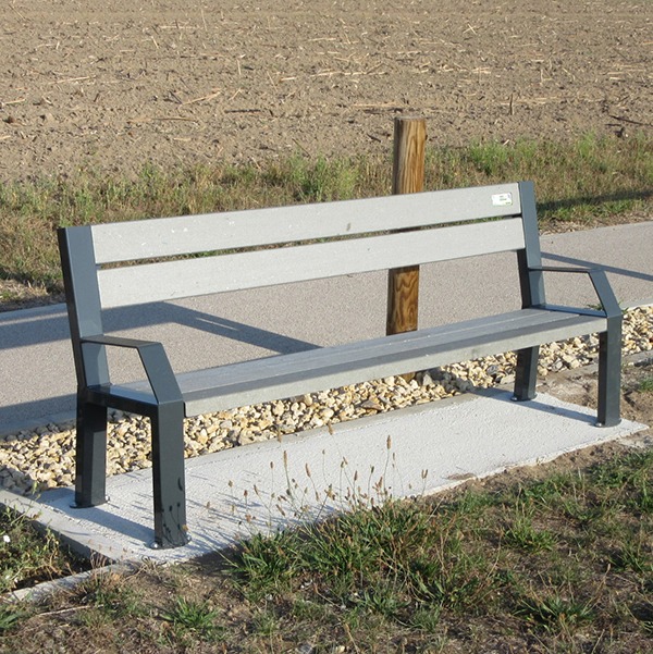 banc urbain en PolyAl